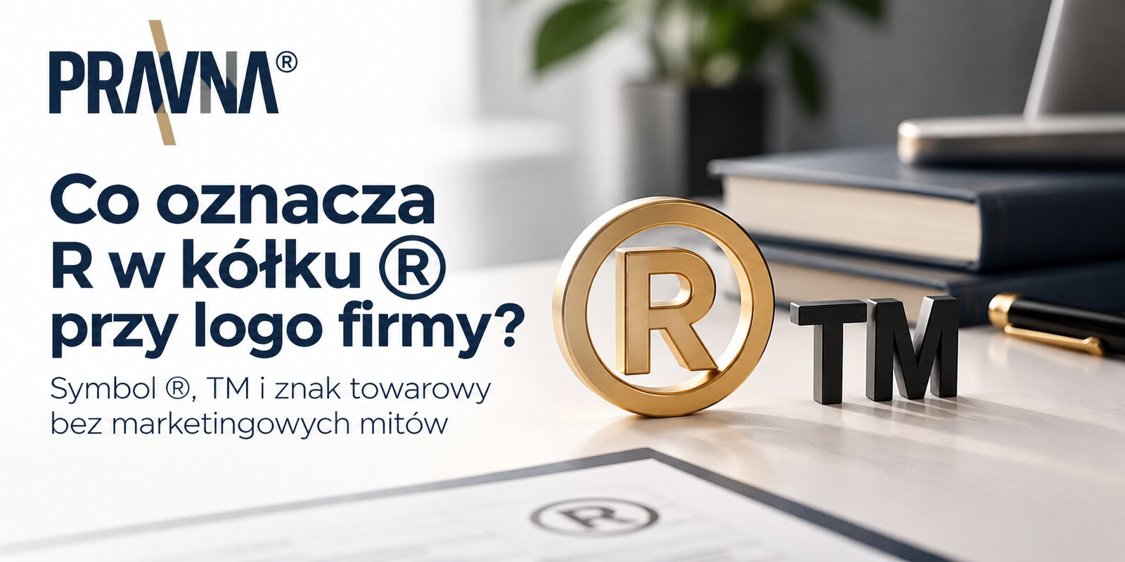 Co oznacza R w kółku ® przy logo firmy? Symbol ®, TM i znak towarowy