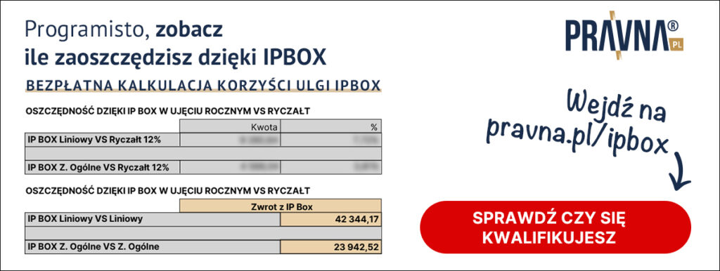 bezpłatna kalkulacja ip box